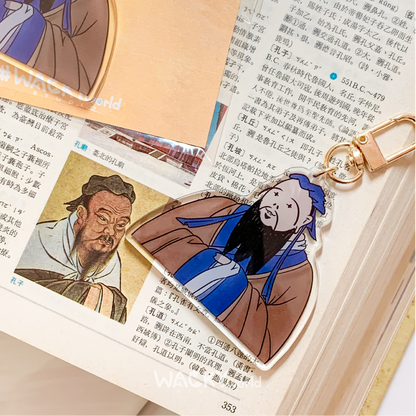 Master of Confucius｜Keychain |