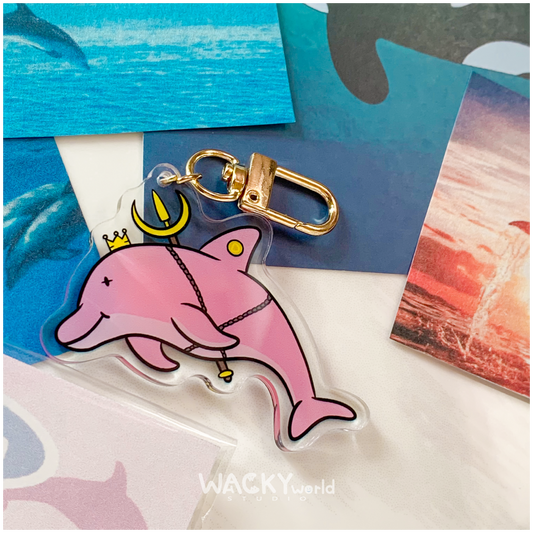 Pink Dolphin｜Keychain |