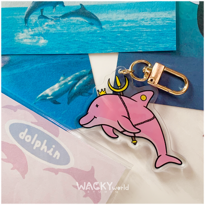 Pink Dolphin｜Keychain |