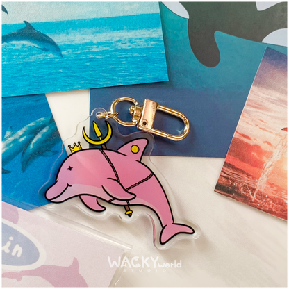 Pink Dolphin｜Keychain |