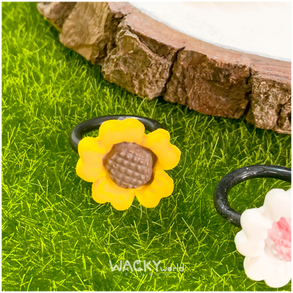 Sunflower Rings