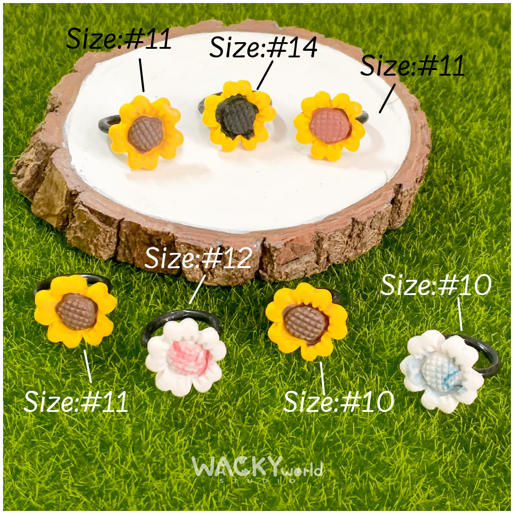 Sunflower Rings