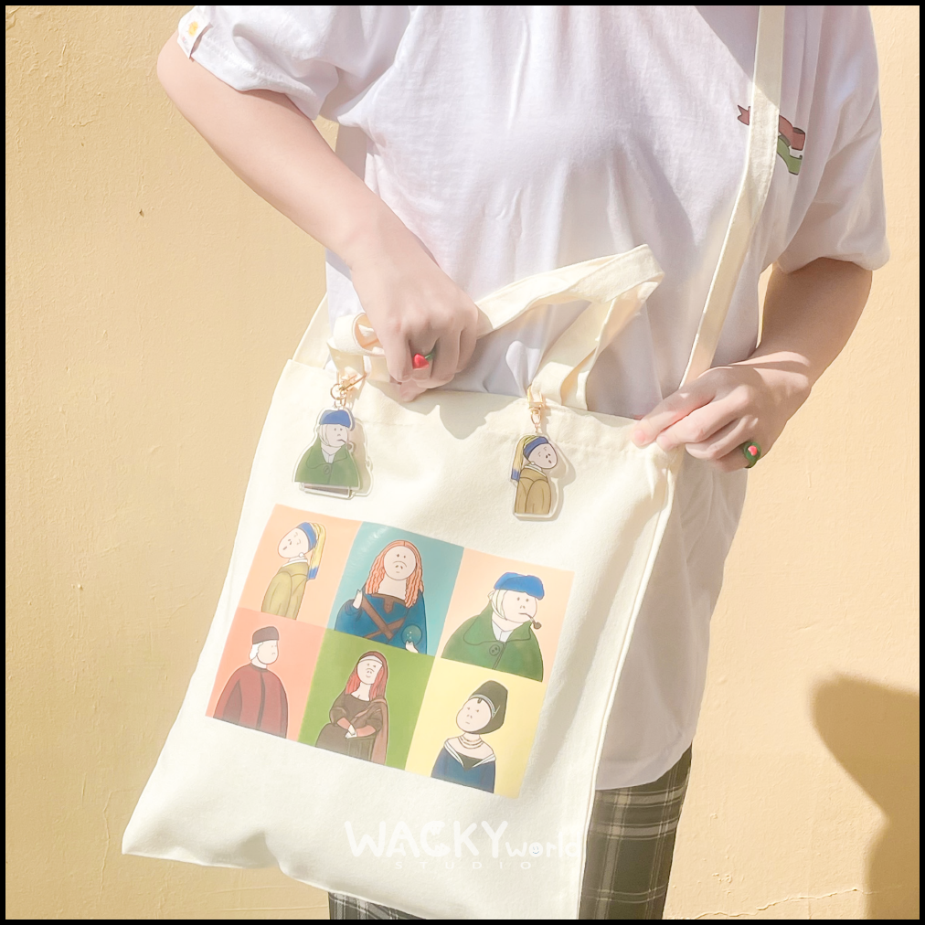 Old Man Century Canvas Tote Bag