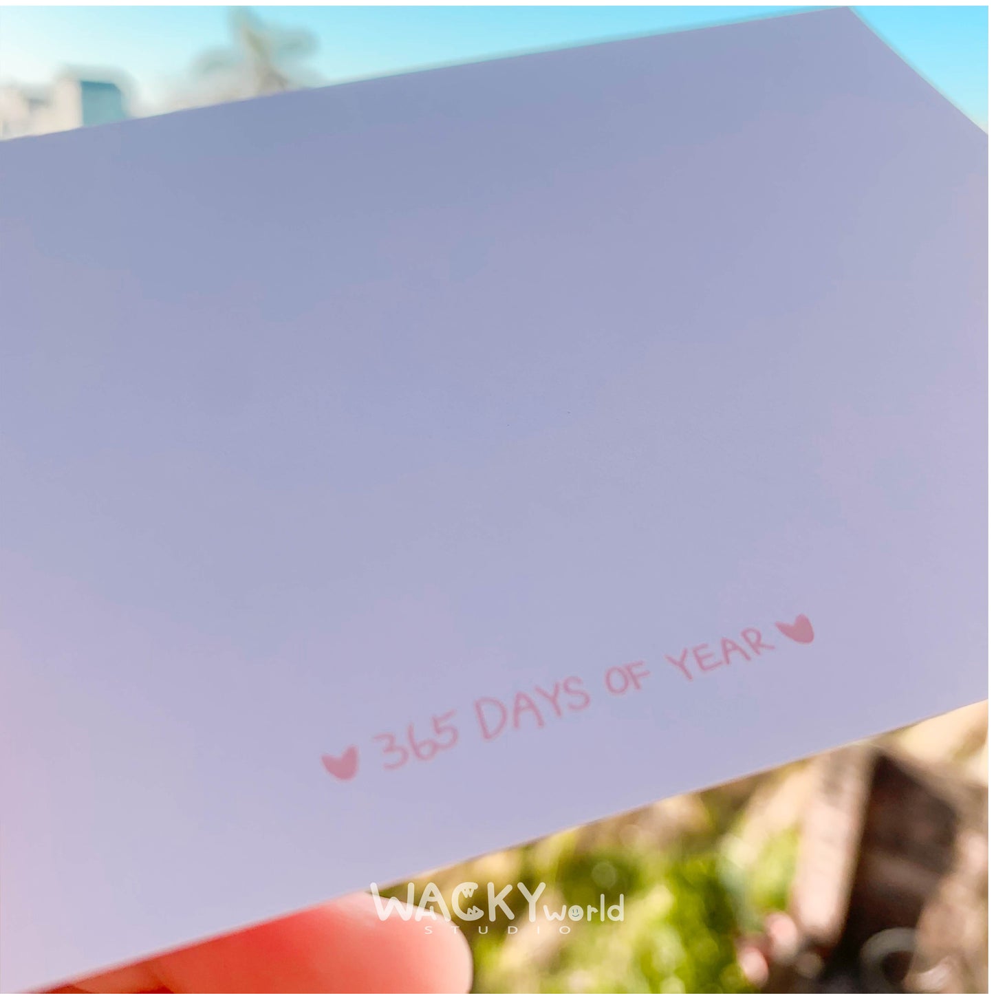 I love U 365 Days of year｜Postcard