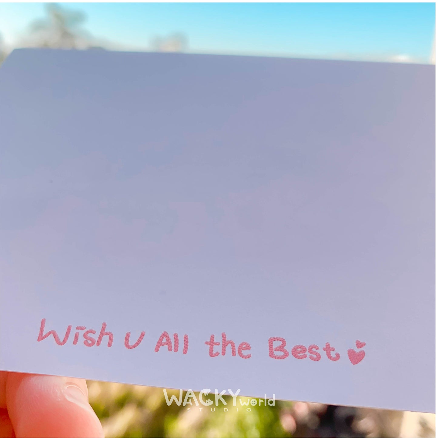 Wish You All The Best｜Postcard