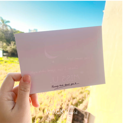 I Like Spend Whole Night to Miss You｜Postcard