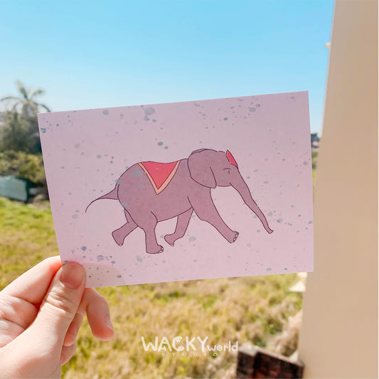 BE KIND of Tyke Elephant｜Postcard