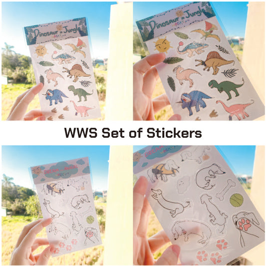 WWS Set of Stickers