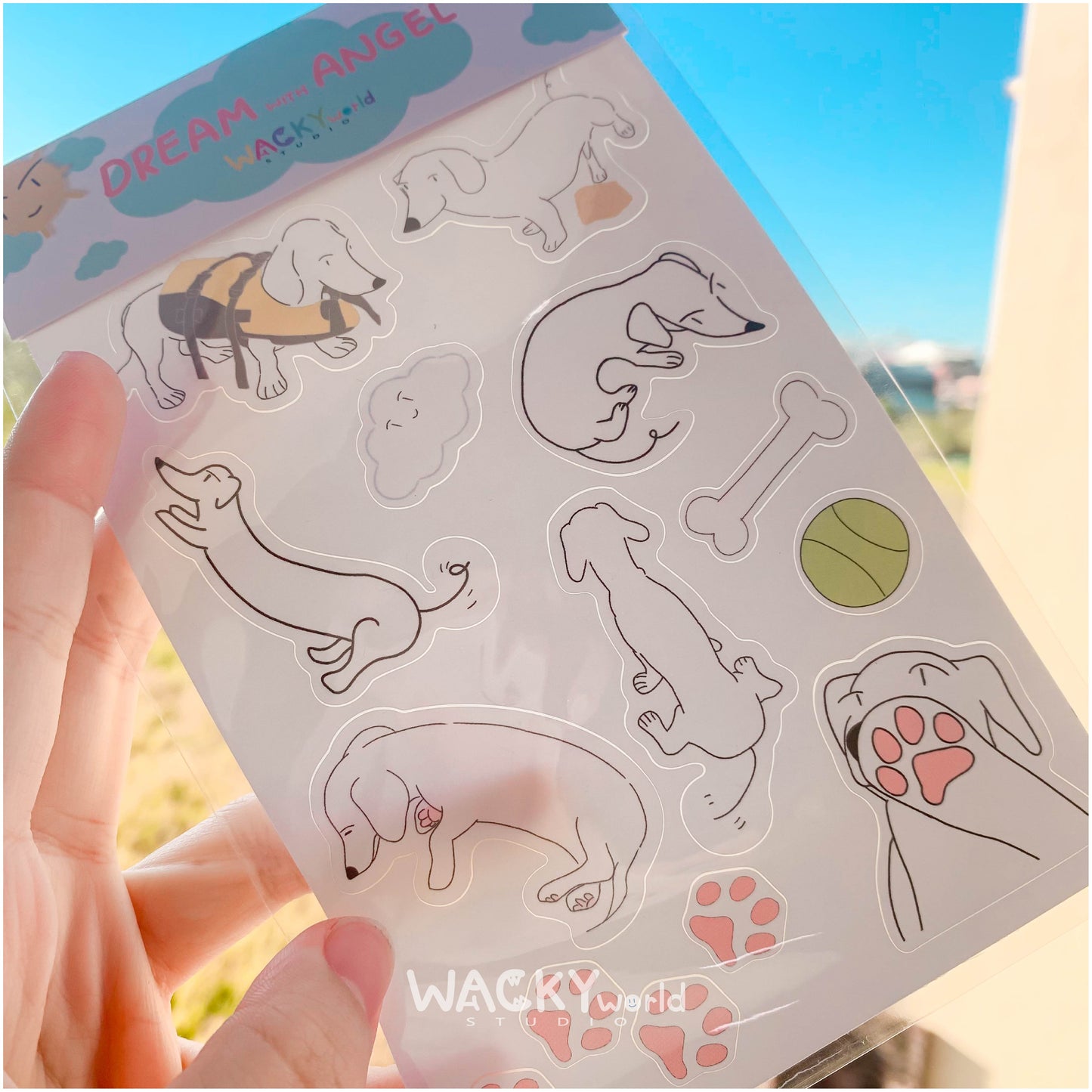 Dream with Angel ｜Stickers